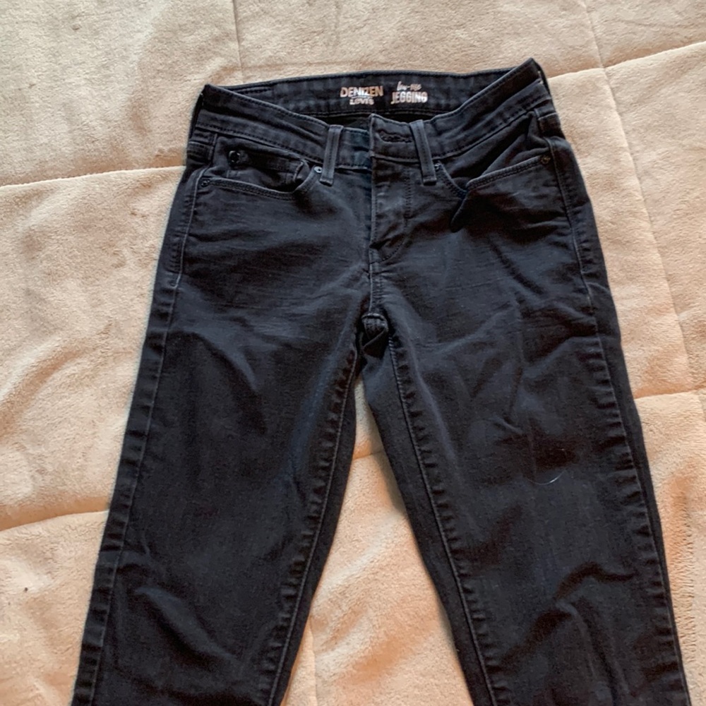 Levi Denizen Black Jeans Size 3